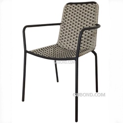 GP107 outdoor garden rope aluminum sofa chair