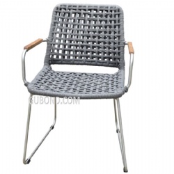 GP108 outdoor garden rope stainless sofa chair